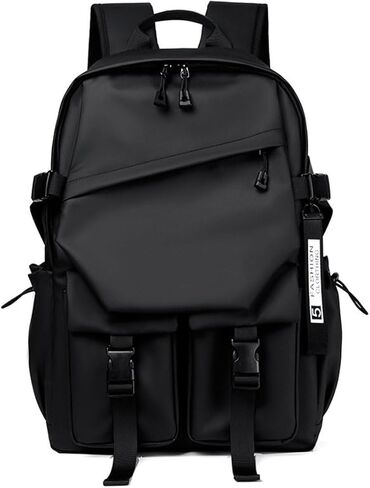 GSAD Boys Backpack for School Kids Backpack Aesthetic Back Pack for Middle School Book Bag Students Boy Bookbags（Black） in Saudi Arabia