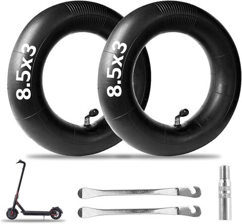 8.5x3 Scooter Tire Inner Tube, 8 1/2x2 (50-134) Replacement Inner Tubes, 8.5 inch Tires Replacement, for Xiaomi M365/Pro VSETT 8/9 Macury Zero 9 Gotrax GXL V2/XR Electric Scooter (2 Pack) in Kuwait