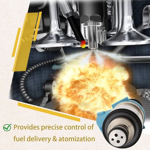 23250-20010 1MZ 3.0L Fuel Injectors,Compatible with/Toyota 3.0 Camry 1994-2001, Sienna 1998-2000, Solara 1999-2002, Avalon 1995-1999 |2 Holes| |Set of 6| in Saudi Arabia