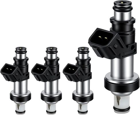 1999-2001 4Pcs Fuel Injectors Compatible for Honda CR-V EX, LX 1999-2001, for Honda CR-V SE 2000-2001 2.0L B20Z2 Replace 06164-PCA-000 06164PCA000 in Saudi Arabia