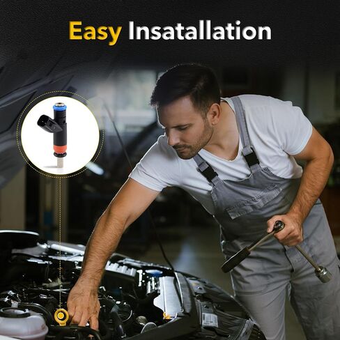 8pcs Fuel Injectors FJ732 05037479AA Compatible for Ram 1500 2500 3500 Pickup, Compatible for Dodge Charger Durango Magnum, Compatible for Jeep Grand Cherokee Commander V8 5.7L 6.1L in Kuwait