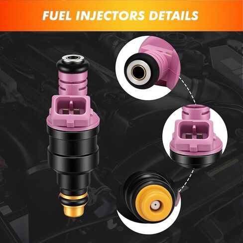1997-2001 6Pcs Fuel Injectors Compatible for Dodge Ram 1500 1997-2001 Dakota 1997-1999 Durango 1998-1999 B1500 1997-1998 B2500 1997 3.9L V6 Replace 0280150998 in Saudi Arabia