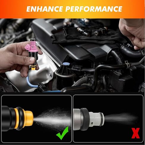 1997-2001 6Pcs Fuel Injectors Compatible for Dodge Ram 1500 1997-2001 Dakota 1997-1999 Durango 1998-1999 B1500 1997-1998 B2500 1997 3.9L V6 Replace 0280150998 in Saudi Arabia