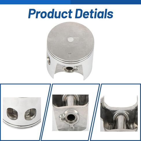 WFLNHB 83mm Piston Kit Replacement for Polaris Sportsman Big Boss Scrambler 400 1998-2021 Replacement for 3085886 in Saudi Arabia