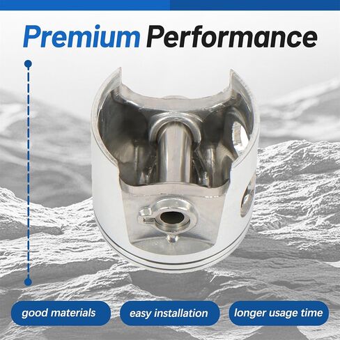 WFLNHB 83mm Piston Kit Replacement for Polaris Sportsman Big Boss Scrambler 400 1998-2021 Replacement for 3085886 in Saudi Arabia