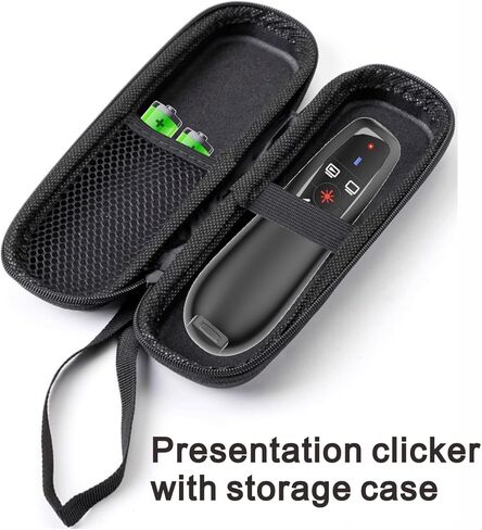 Presentation Clicker with Case Storage, Wireless Presenter Remotes with USB-A&C Receiver,Suitable for Both Desktop Computers and laptops, Mac Keynote,Including Batteries and Storage Bag,LBBYDDLL in Saudi Arabia