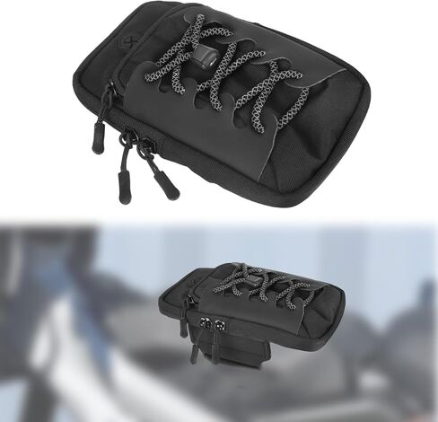 حقيبة إطار الدراجة الترابية، حقيبة تخزين غطاء البطارية المقاومة للماء متوافقة مع Light Bee Segway S/X X260/X160 eRide Pro SS حقيبة هاتف سوداء لملحقات الدراجات النارية من أجزاء سرج مقعد الدراجة الأمامية Mtb E in Kuwait
