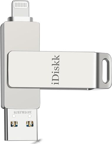 App-le Certified 1TB iPhone 15 iDiskk Photo Vault for iPhone USB Storage Photo Flash Drive Transfer Stick for iPhone Picture External Storage iPad Lightning USB C Android Photo Storage Photo stick in Kuwait