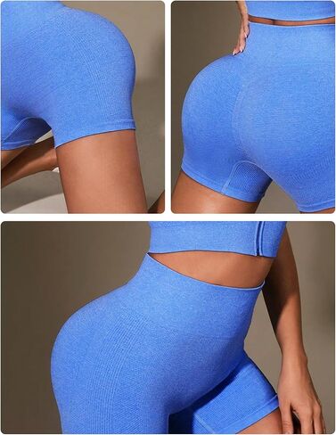 Women's High-Waisted Fitness Shorts with Unique Textured Design for Enhanced Fit in Saudi Arabia