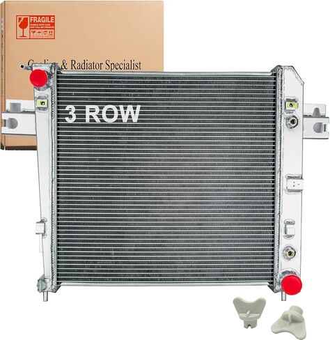 3.7L V6 3 Row Aluminum Radiator for 2002-2006 Jeep Liberty 3.7L V6, 2002 2003 2004 2005 Jeep Liberty Limited Sport in Kuwait