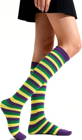 Knee High Socks for Women Cotton Long Socks in Saudi Arabia