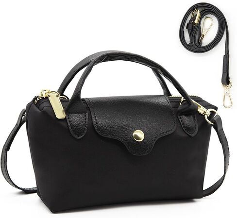 Long Keeper Small Crossbody Bag for Women Nylon Mini Tote Handbag Top Handle Crossbody Purse Ladies Hobo Shoulder Handbags in Saudi Arabia