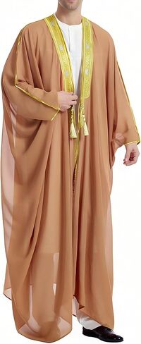 Men's Kaftan - Muslim Robe Thobe Caftan in Saudi Arabia