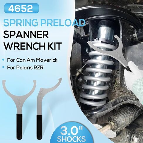 4652 Spring Preload Spanner Wrench Kit Fits for Fox 3.0" Shocks, for Can Am & Polaris UTVs in Saudi Arabia