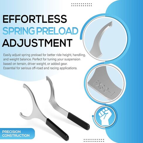 4652 Spring Preload Spanner Wrench Kit Fits for Fox 3.0" Shocks, for Can Am & Polaris UTVs in Saudi Arabia