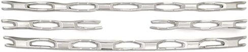 تراكب الشبكة يناسب Ford Explorer 16-17 [4p Chrome ABS Clip-On Style] Premium FX in Saudi Arabia