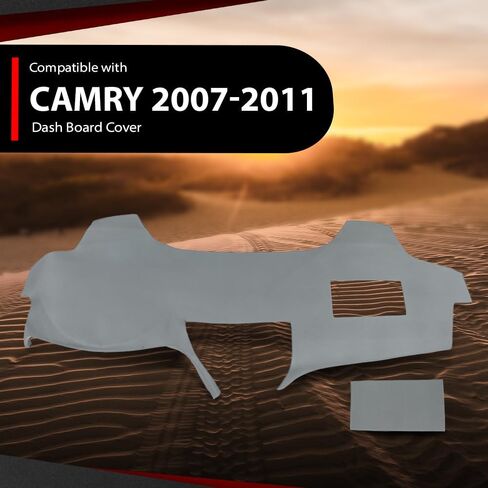 Dash Board Cover Compatible with Toyota Camry 2007-2011 Gray in Saudi Arabia