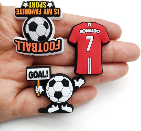 18 قطعة من دبابيس الأحذية الرياضية الساحرة لكرة القدم لتزيين أحذية كرة القدم من أجل الانسداد in Kuwait