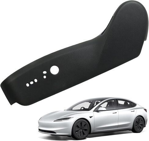 Driver Side Seat Trim Cover Outer Trim Panel Fit for Tesla Model 3 Y 2017-2023 Replace 1088964 1097518 1638332-00-C 1098349-00-G, Front Left Outer Trim Cover Shield Panel in Saudi Arabia