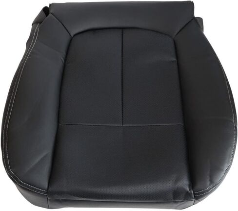 GXARTS Perforated Leather Black Driver Side Bottom Replacement Seat Cover Compatible with Ford F150 Lariat 2009 2010 2011 2012 2013 2014 in Saudi Arabia