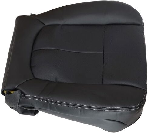 GXARTS Perforated Leather Black Driver Side Bottom Replacement Seat Cover Compatible with Ford F150 Lariat 2009 2010 2011 2012 2013 2014 in Saudi Arabia