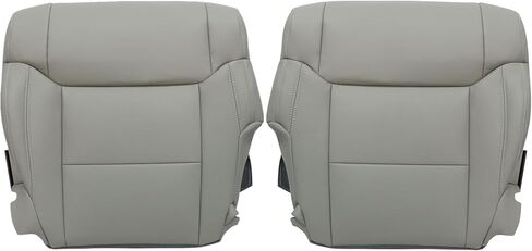 FZJDSD Gray Driver & Passenger Side Bottom Microfiber Leather Replacement Seat Covers Compatible with Toyota Tundra 2014 2015 2016 2017 2018 2019 2020 in Saudi Arabia