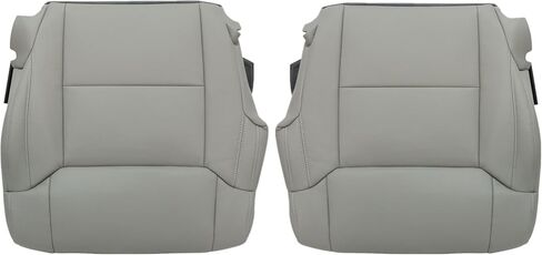 FZJDSD Gray Driver & Passenger Side Bottom Microfiber Leather Replacement Seat Covers Compatible with Toyota Tundra 2014 2015 2016 2017 2018 2019 2020 in Saudi Arabia