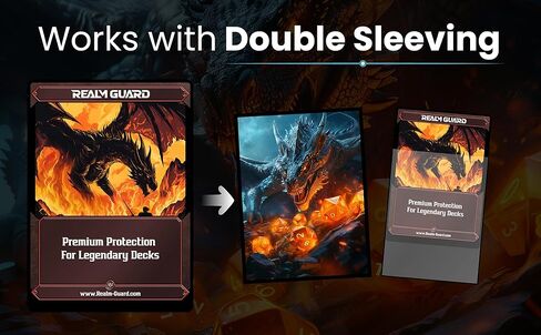 MTG (D20 Guardian) - 100ct Matte TCG Card Art Sleeves by Ai Armor in Kuwait