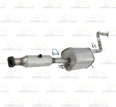 Exhaust Catalytic w/Muffler Assembly Kit Compatible for 2014-2018 Soul 2.0L | EPA-Approved | Stainless Steel | Northeastern Exhaust | Includes Gaskets, Clamps & Bolts & Nuts | Direct-Fit in Saudi Arabia
