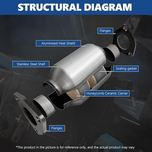 محول حفاز JT متوافق مع Chevy Malibu 2013 2014 2015، Impala 2014-2016 2.5L (متوافق مع EPA) in Saudi Arabia