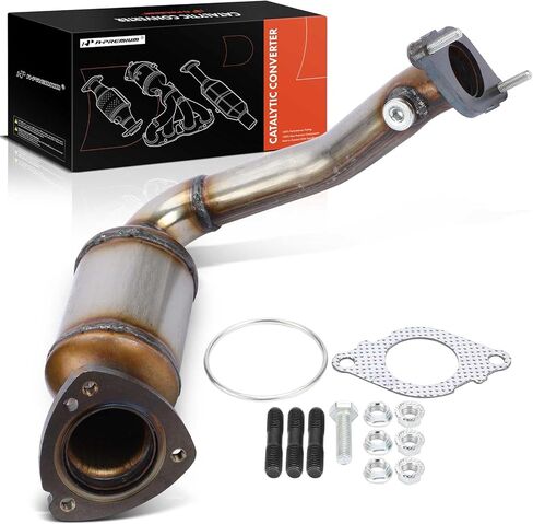 A-Premium Rear Catalytic Converter with Gasket Kit Direct-Fit Compatible with Chevrolet Equinox 2008-2009 & Pontiac Torrent 2008-2009 & Saturn Vue 2008-2010 & Suzuki XL-7, 3.6L, E.P.A. Compliant in Saudi Arabia
