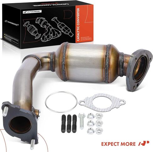 A-Premium Rear Catalytic Converter with Gasket Kit Direct-Fit Compatible with Chevrolet Equinox 2008-2009 & Pontiac Torrent 2008-2009 & Saturn Vue 2008-2010 & Suzuki XL-7, 3.6L, E.P.A. Compliant in Saudi Arabia