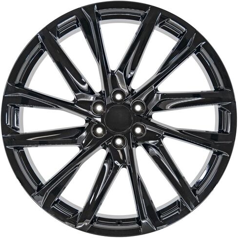 OE Wheels CA90 26 Inch Rims Fit Escalade Style 6x139.7 26x10 Gloss Black - Hollander 4875 (Set of 4) in Saudi Arabia