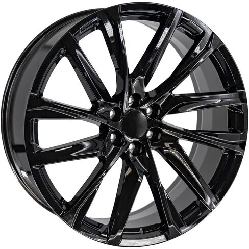 OE Wheels CA90 26 Inch Rims Fit Escalade Style 6x139.7 26x10 Gloss Black - Hollander 4875 (Set of 4) in Saudi Arabia