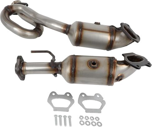 Left and Right 2PCS Catalytic Converter 2012-2018 For Jeep For Wrangler,2018 For Jeep For Wrangler JK,Replace 641511 641512,3.6L(EPA Compliant) in Saudi Arabia
