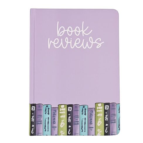 kellofaplan Reading Journal Book Review Notebook, A5 Size, Book Bound, 124 Premium Sheets, 80lb Paper, Personal Reading Tracker with Space for Titles, Ratings, Quotes, Reflections in Saudi Arabia
