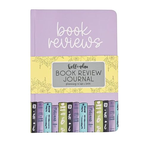 kellofaplan Reading Journal Book Review Notebook, A5 Size, Book Bound, 124 Premium Sheets, 80lb Paper, Personal Reading Tracker with Space for Titles, Ratings, Quotes, Reflections in Saudi Arabia