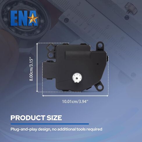 ENA HVAC Air Blend Door Actuator 604-970 Compatible with Nissan Titan Armada Pathfinder Armada Quest Infiniti QX56 2004 2005 2006 2007 2008 2009 2010 2011 2012 2013 2014 2015 Replaces 27743ZP00A in Saudi Arabia