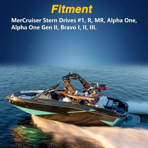 Shift Cable Bellow Kit Compatible with MerCruiser Stern Drives Alpha Gen I & II, Bravo I, II & III Sierra Replace# 74639A2 in Saudi Arabia
