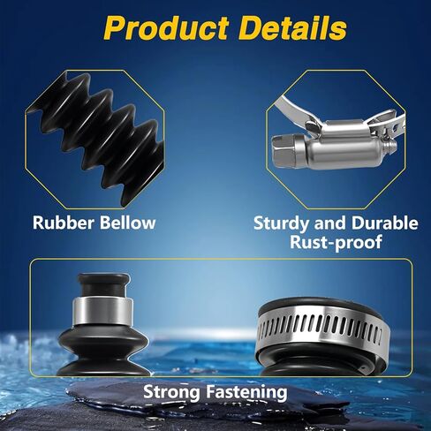 Shift Cable Bellow Kit Compatible with MerCruiser Stern Drives Alpha Gen I & II, Bravo I, II & III Sierra Replace# 74639A2 in Saudi Arabia