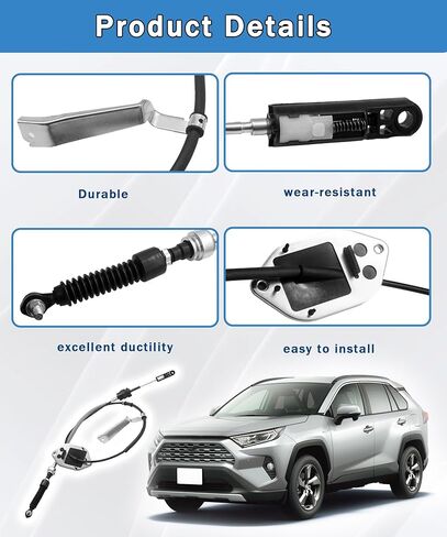 33820-42250 كابل التحكم في ناقل الحركة الأوتوماتيكي يناسب تويوتا RAV4 2006-2012، يستبدل 3382042250 in Saudi Arabia