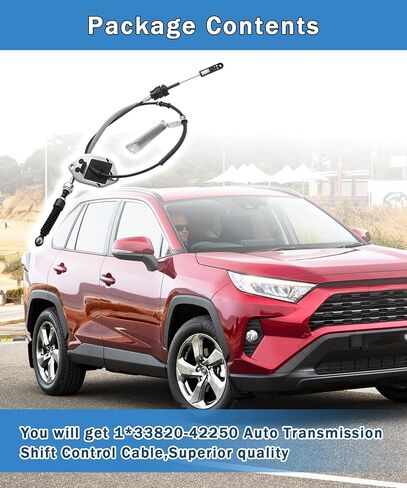 33820-42250 كابل التحكم في ناقل الحركة الأوتوماتيكي يناسب تويوتا RAV4 2006-2012، يستبدل 3382042250 in Saudi Arabia