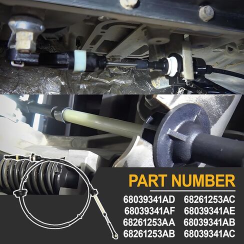 طقم كابل ناقل الحركة الأوتوماتيكي متوافق مع 2011-2023 Ram 2500 3500 4500 5500 رقم الجزء 68261253AC 68039341AE 68039341AB 68039341AC in Kuwait