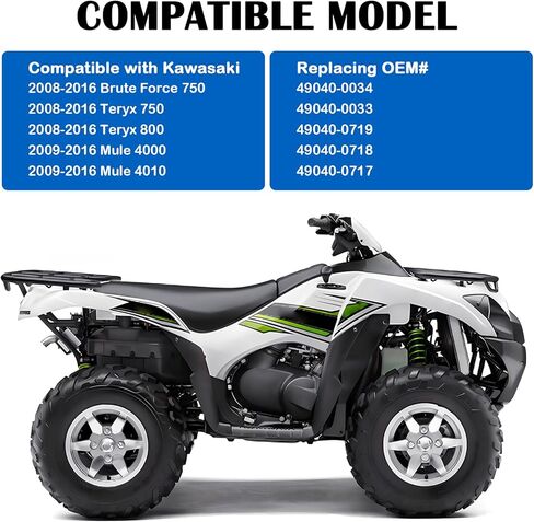 مصفاة مضخة الوقود، 3 قطع فلتر مضخة الوقود OEM 49040-0034 49040-0033 49040-0719 49040-0718 49040-0717، ملحقات السيارة المتوافقة مع Kawasaki Brute Force 750 Teryx 750 800 in Saudi Arabia