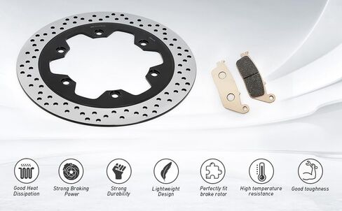 Front Brake Rotor Pads for Honda Shadow 750 VT750C 1998-2002/ VT750DC Shadow Spirit 2001-2005/ VT750 Shadow 750 Aero 2004-2012 in Saudi Arabia