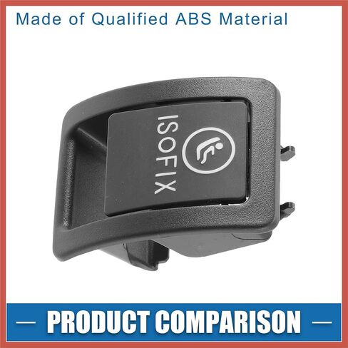 ACROPIX Rear Child Seat Anchor ISOFix Cover A2059200513 for Mercedes Benz C300 C350 C200 C180 C400 C450 C43 AMG C63 AMG W205 2015-2020 Black Car Parts in Saudi Arabia