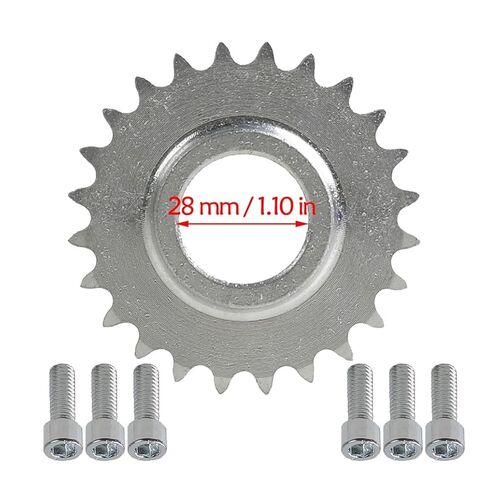 24T الأسنان #35 سلسلة ضرس والعتاد مع 32mm تتحمل 06C نقل سلسلة التروس الصغيرة عجلة القيادة ل DIY الكهربائية سباق الذهاب كارت عربة الغولف ATV أربع عجلات عربات التي تجرها الدواب الكثبان الطرق الوعرة دراجة نارية الترابية حفرة الدراجة in Saudi Arabia
