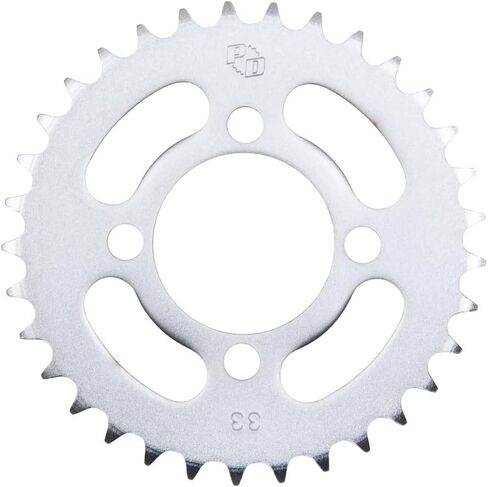 Rear Steel Sprocket 33 Tooth Silver for Kawasaki KLX110 2002-2020 in Saudi Arabia