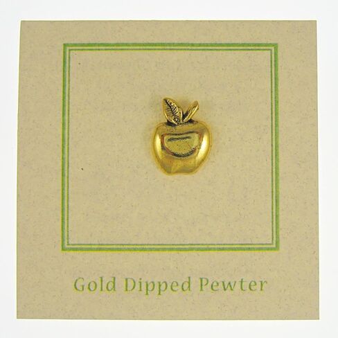 Jim Clift Design Apple Gold Lapel Pin in Saudi Arabia