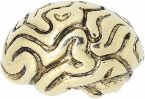 Jim Clift Design Brain Gold Lapel Pin - 75 Count in Saudi Arabia